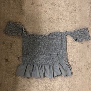 Urban outfitters off the shoulder shirt